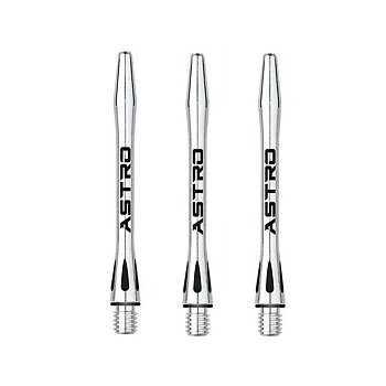 Winmau Astro Aluminium Dartshafts Black Medium 46mm