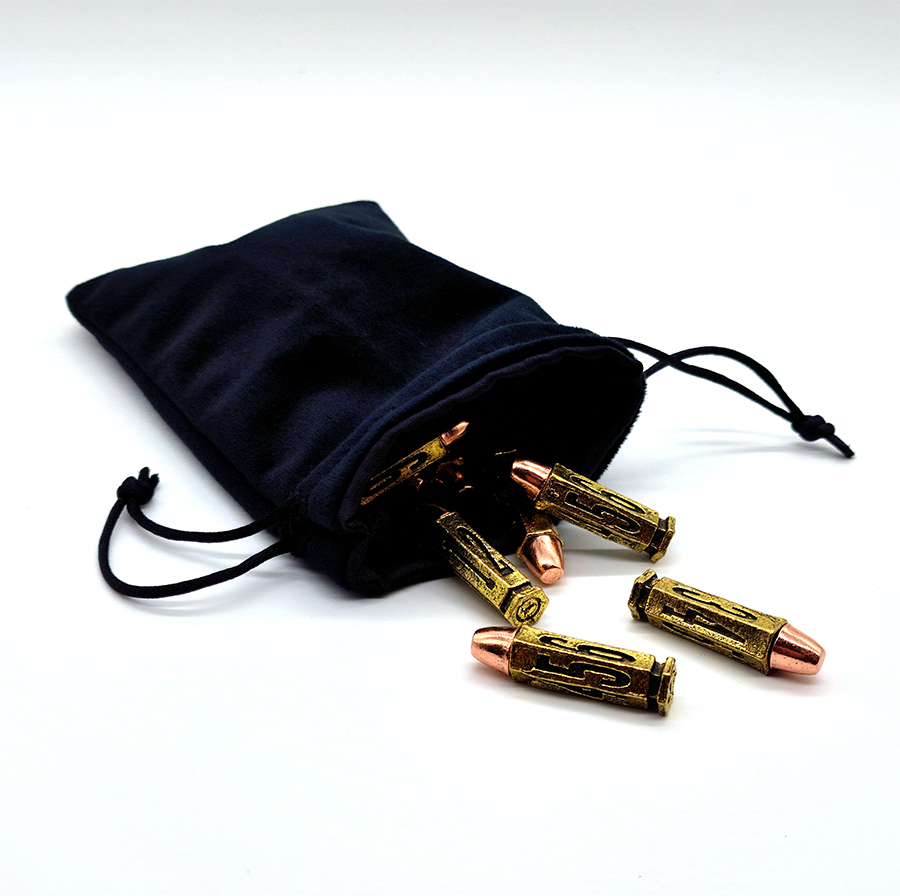5-pack Bullet Dice D6 - 2