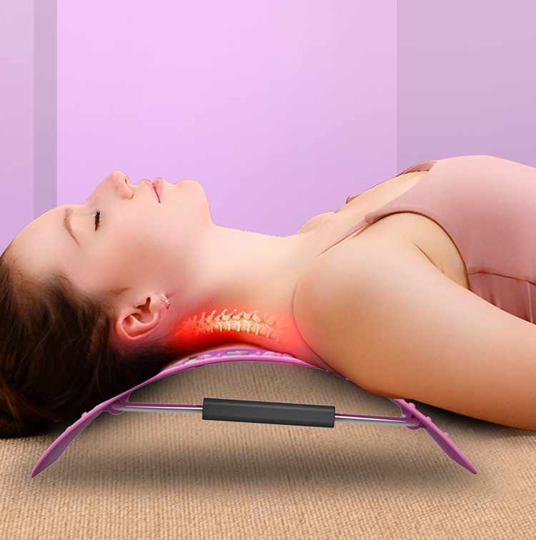 Back Stretcher and Lumbar support - Adjustable Blue - 9