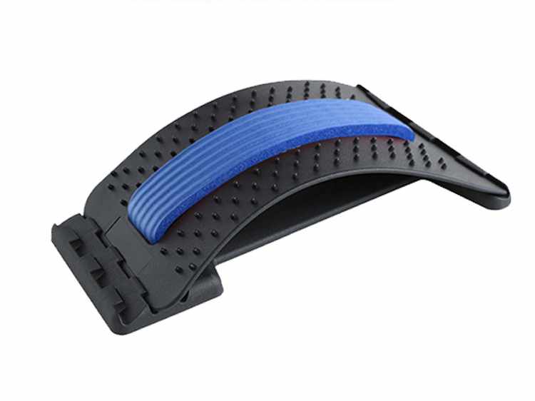3-stage Back stretcher and lumbar support - Blue