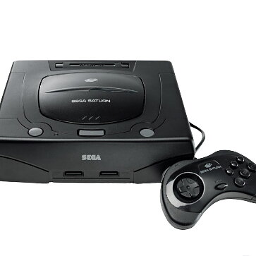 Sega Saturn konsol + kontroll
