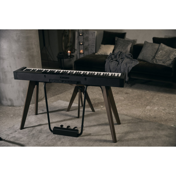 Casio PX-S7000BK Smart Hybrid Digitalpiano + Stand + 3-pedal unit + protective cover - 5