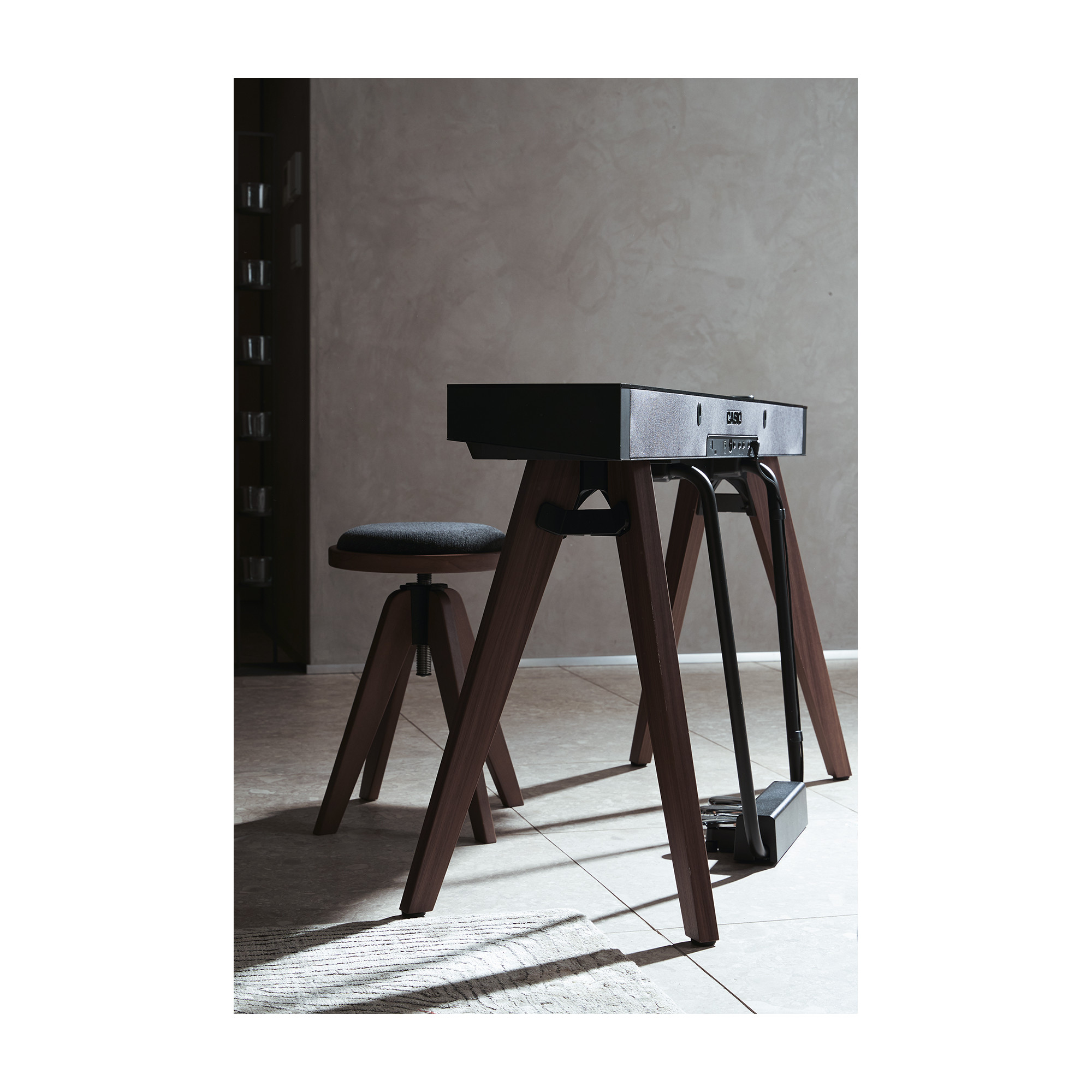 Casio PX-S7000BK Smart Hybrid Digitalpiano + Stand + 3-pedal unit + protective cover - 7