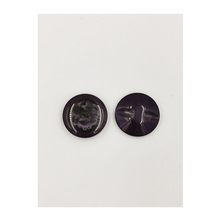 Vintage Buttons - Black 22 mm