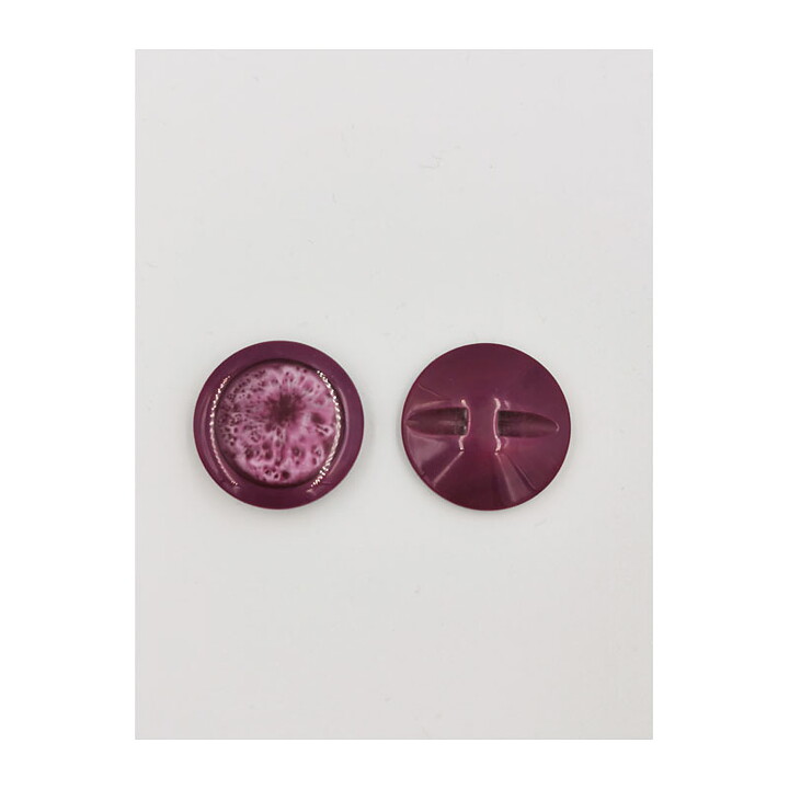 Vintage Buttons - Lilac 28 mm