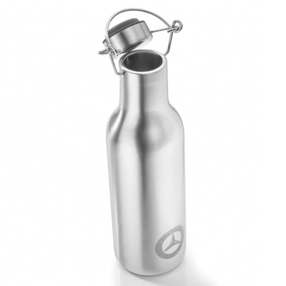 Insulated bottle silver 0,7L vacuum flask cool - 2