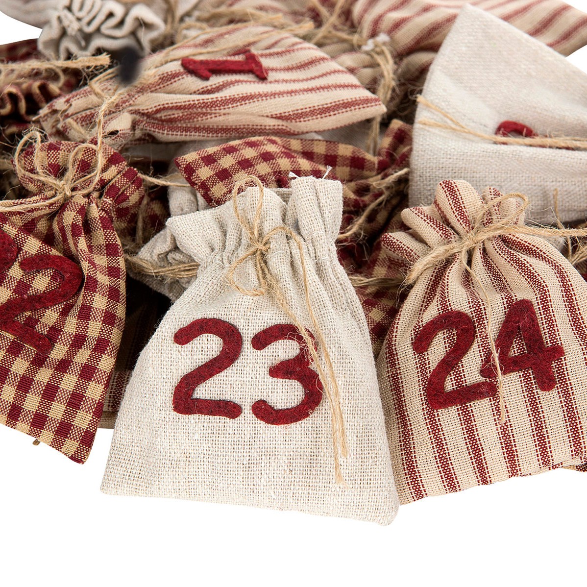 Adventskalender nr. 1-24 - 2