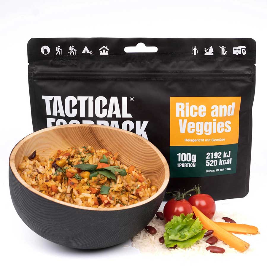 Tactical Foodpack Rice and Veggies - 2