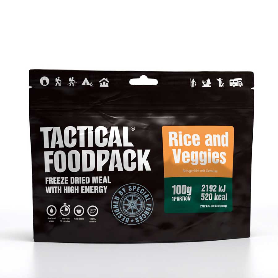 Tactical Foodpack Rice and Veggies