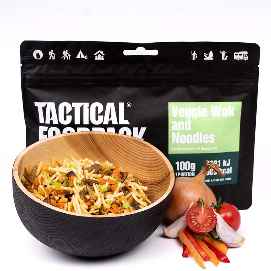 Tactical Foodpack Veggie Wok and Noodles - 2