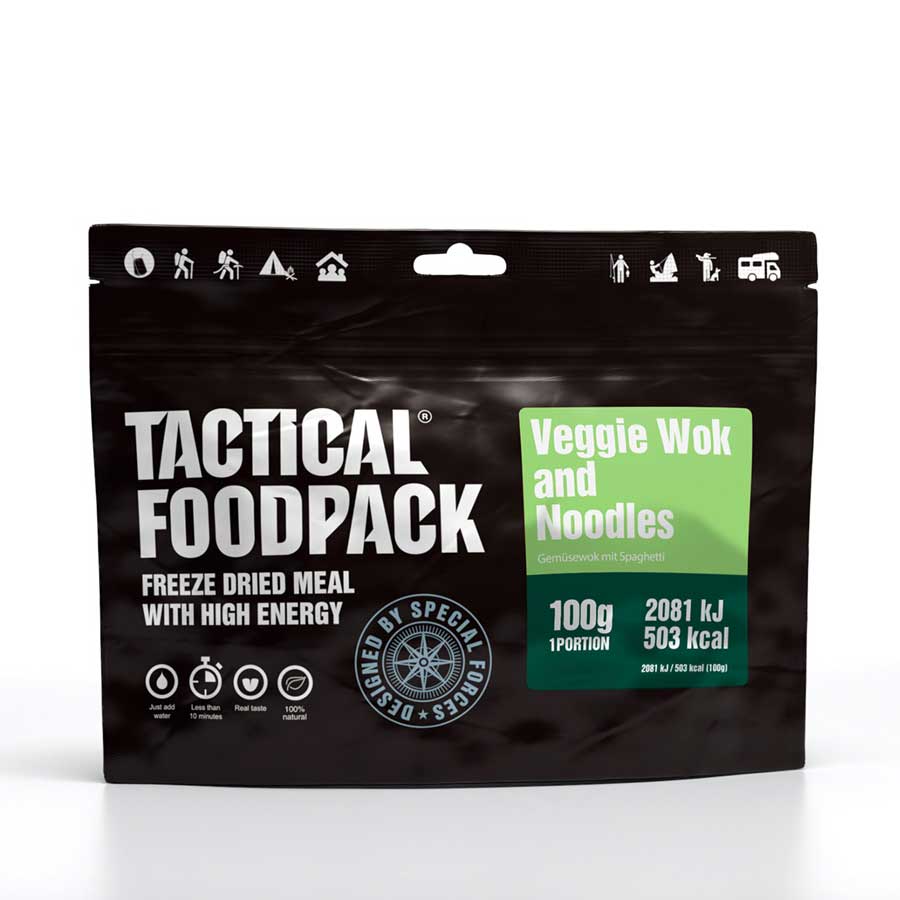 Tactical Foodpack Veggie Wok and Noodles