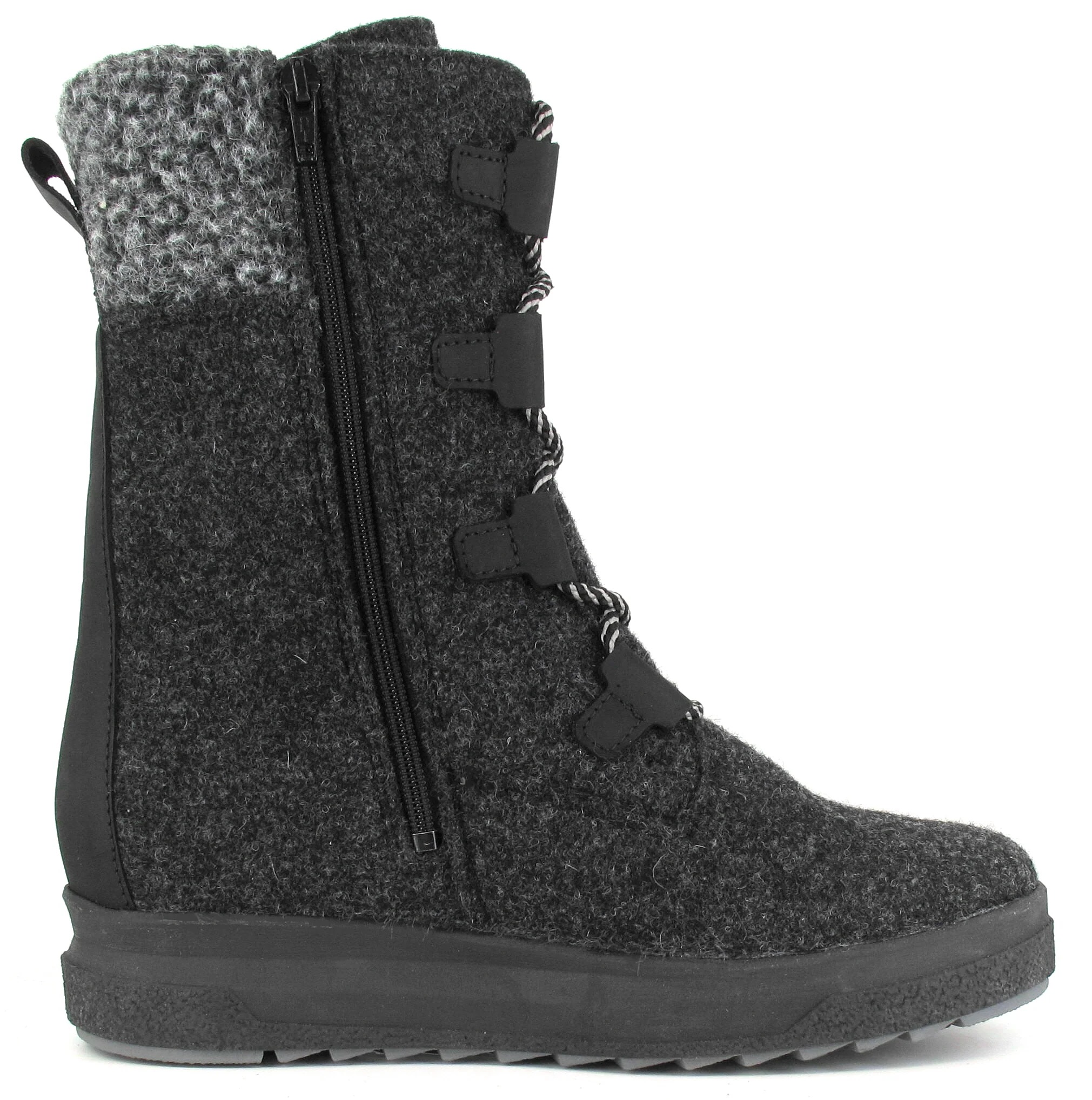 Pomarfin Reki - Filtstövel med Gore-Tex Svart/Granit - 2