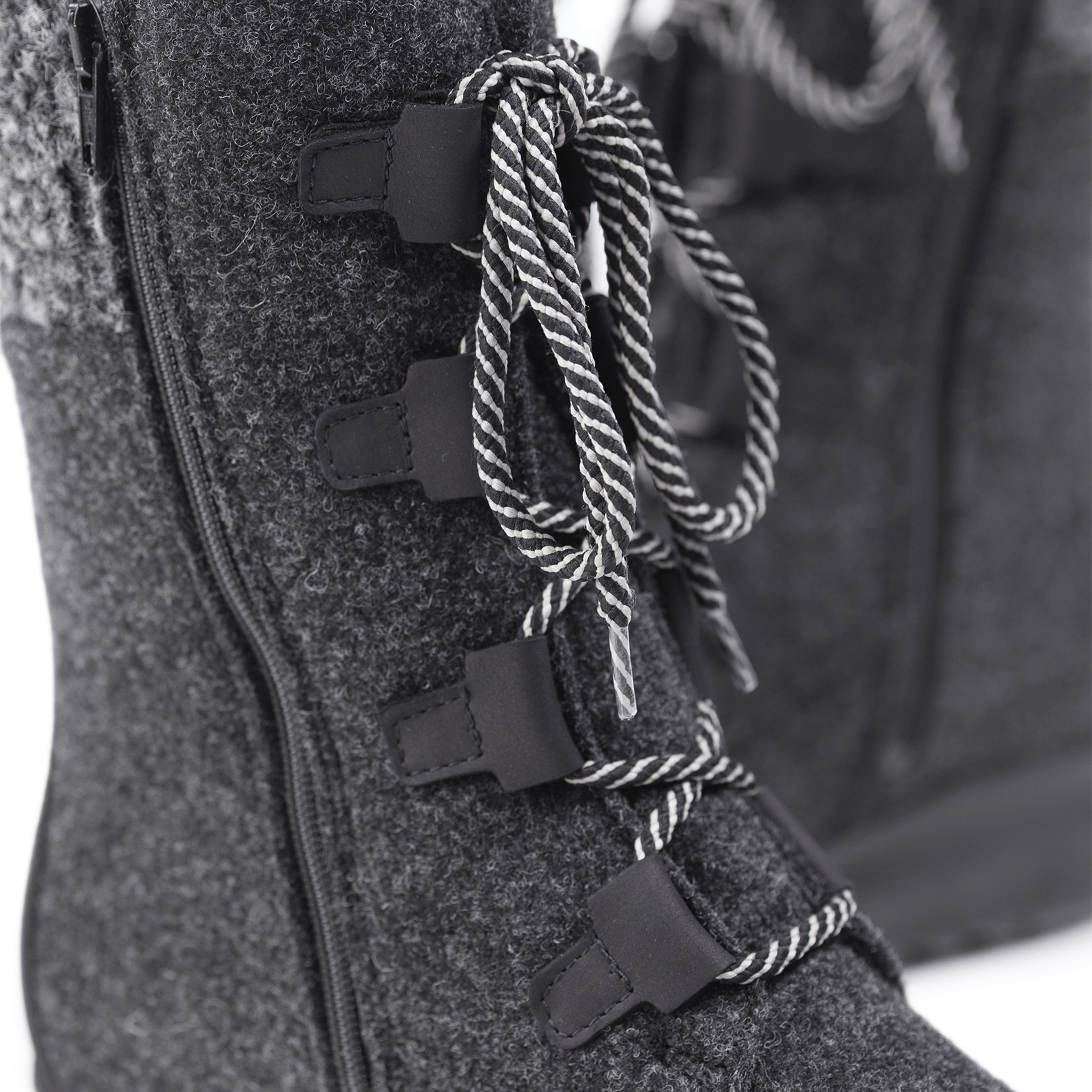 Pomarfin Reki - Filtstövel med Gore-Tex Svart/Granit - 5