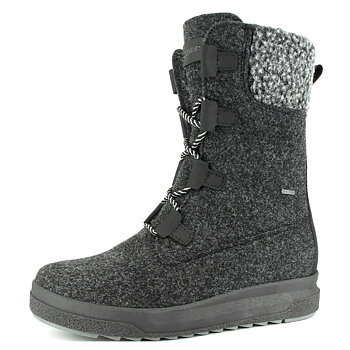 Pomarfin Reki - Filtstövel med Gore-Tex Svart/Granit