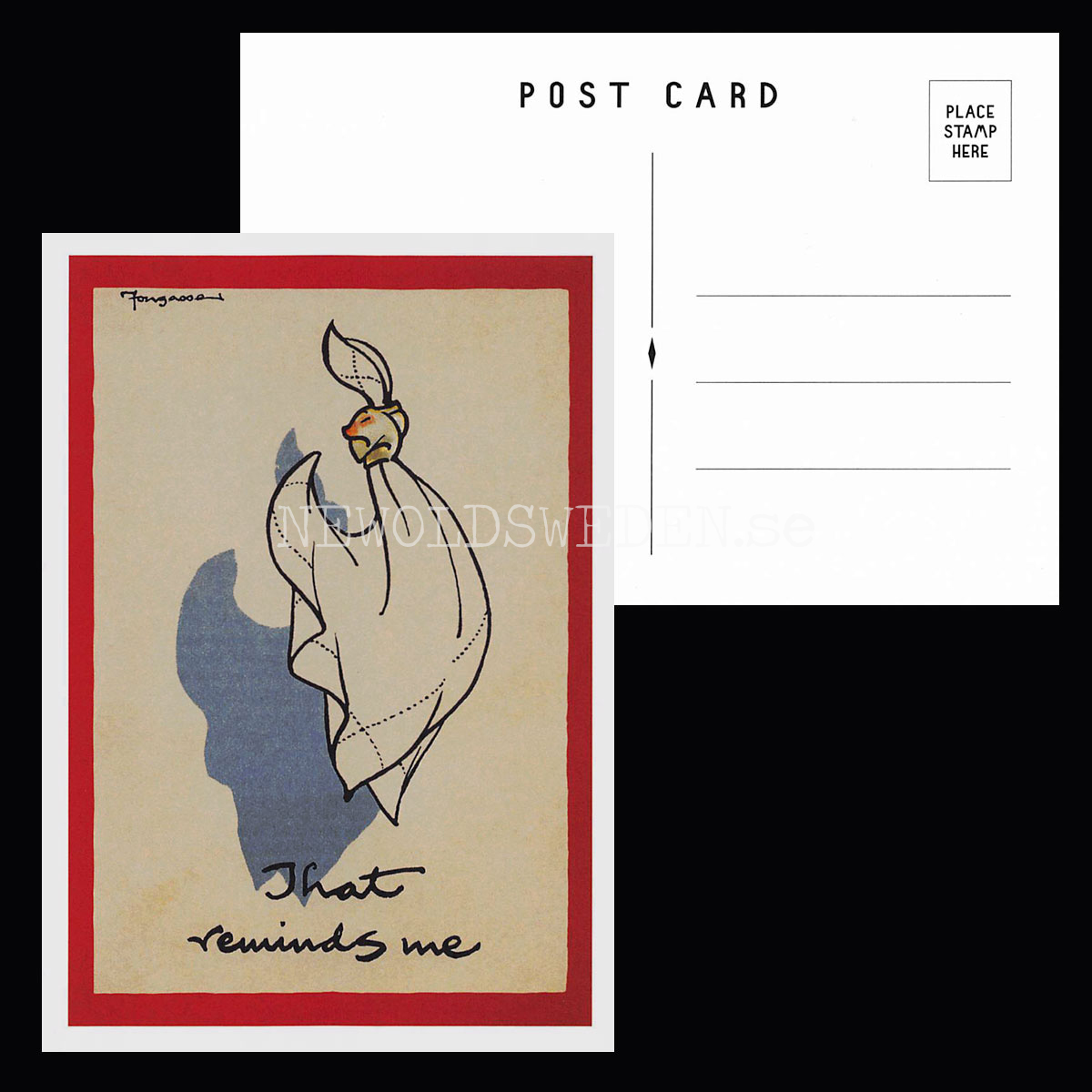 VINTAGE POSTCARDS 1940 - GRAPHIC WARNINGS - 2