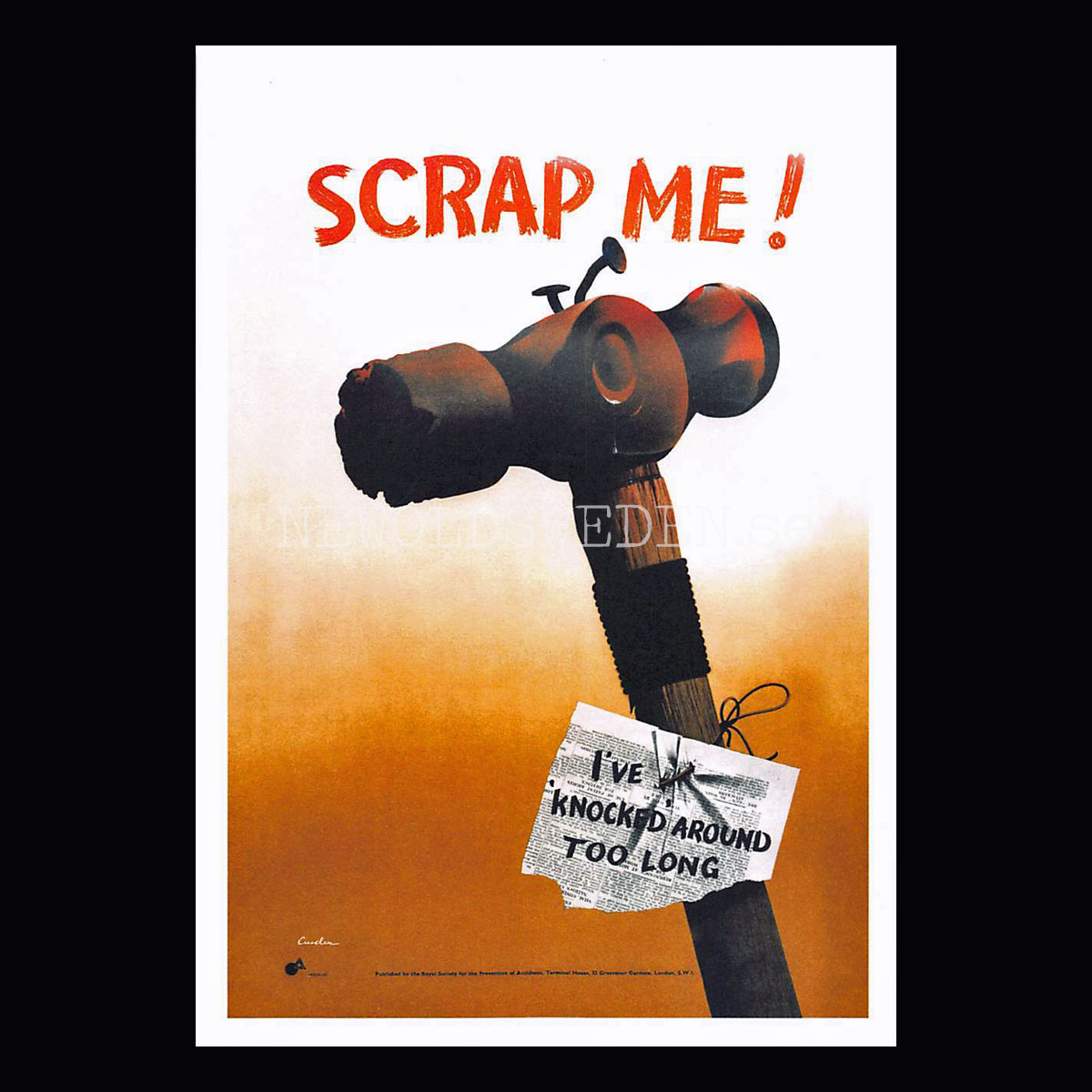 VINTAGE POSTCARDS 20th century - GRAPHIC WARNINGS