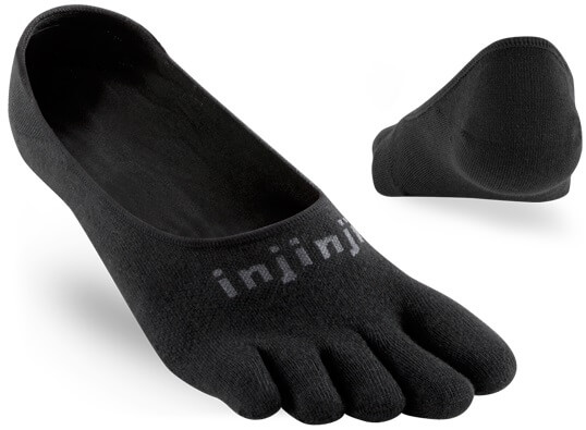 Injinji Sport Lightweight Hidden Black