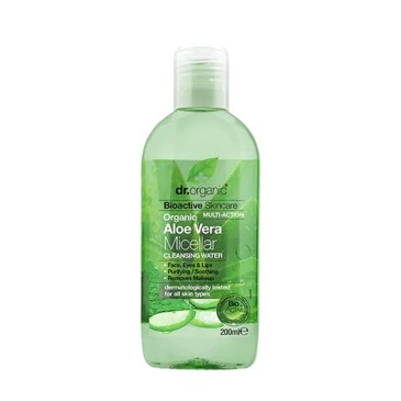 Dr Organic  Aloe Vera Micellär Rengöringsvatten, 200ml