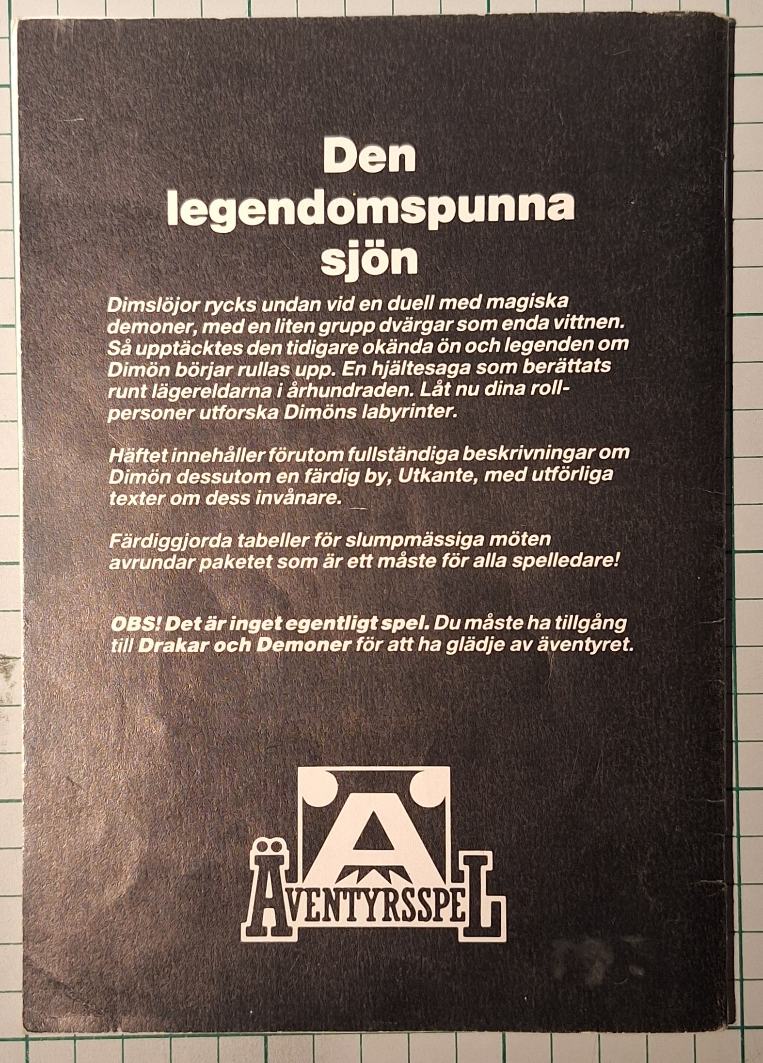 Drakar och Demoner - Dimön - 2