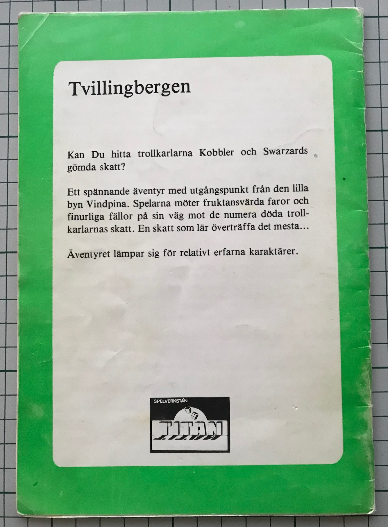 Drakar och Demoner - Tvillingbergen - 2