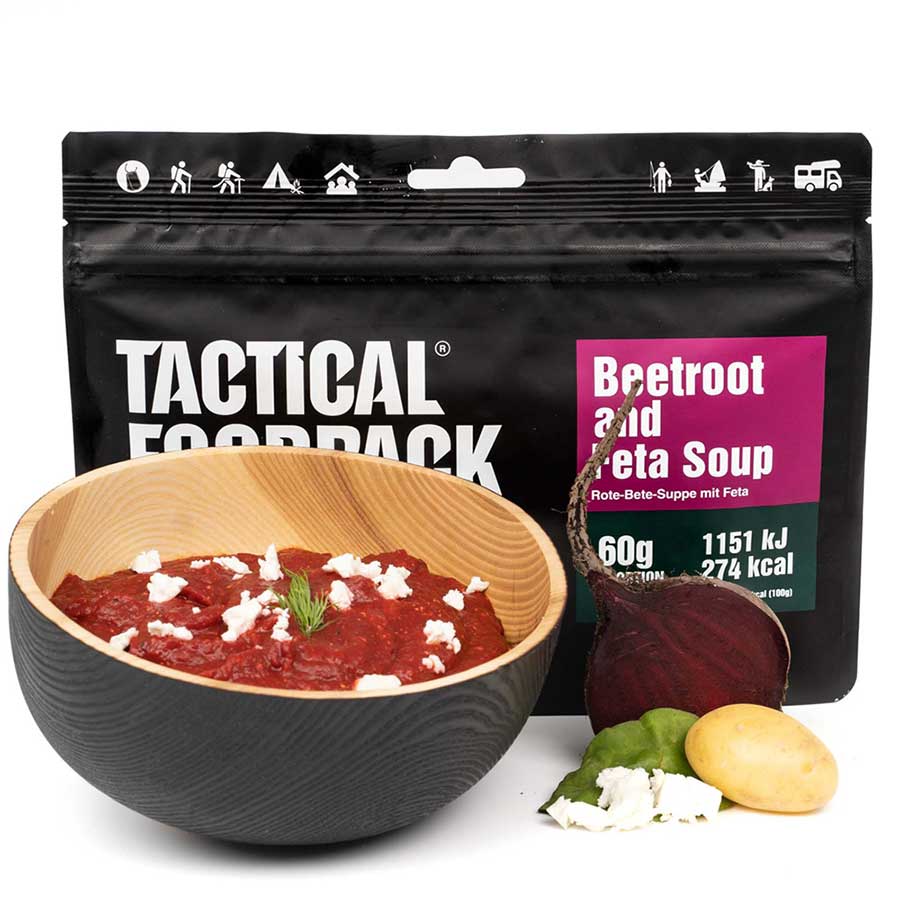 Tactical Foodpack Beetroot and Feta Soup - 2