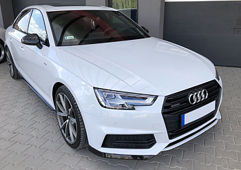Audi A4 Sline  - Corner splitters Add-on 