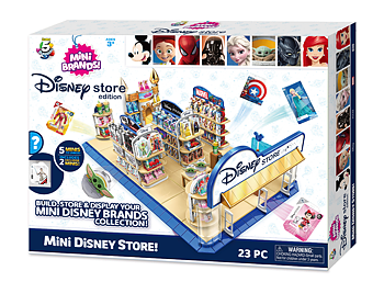 Zuru 5 Surprise Disney Store Mini Brands Toy Store Playset