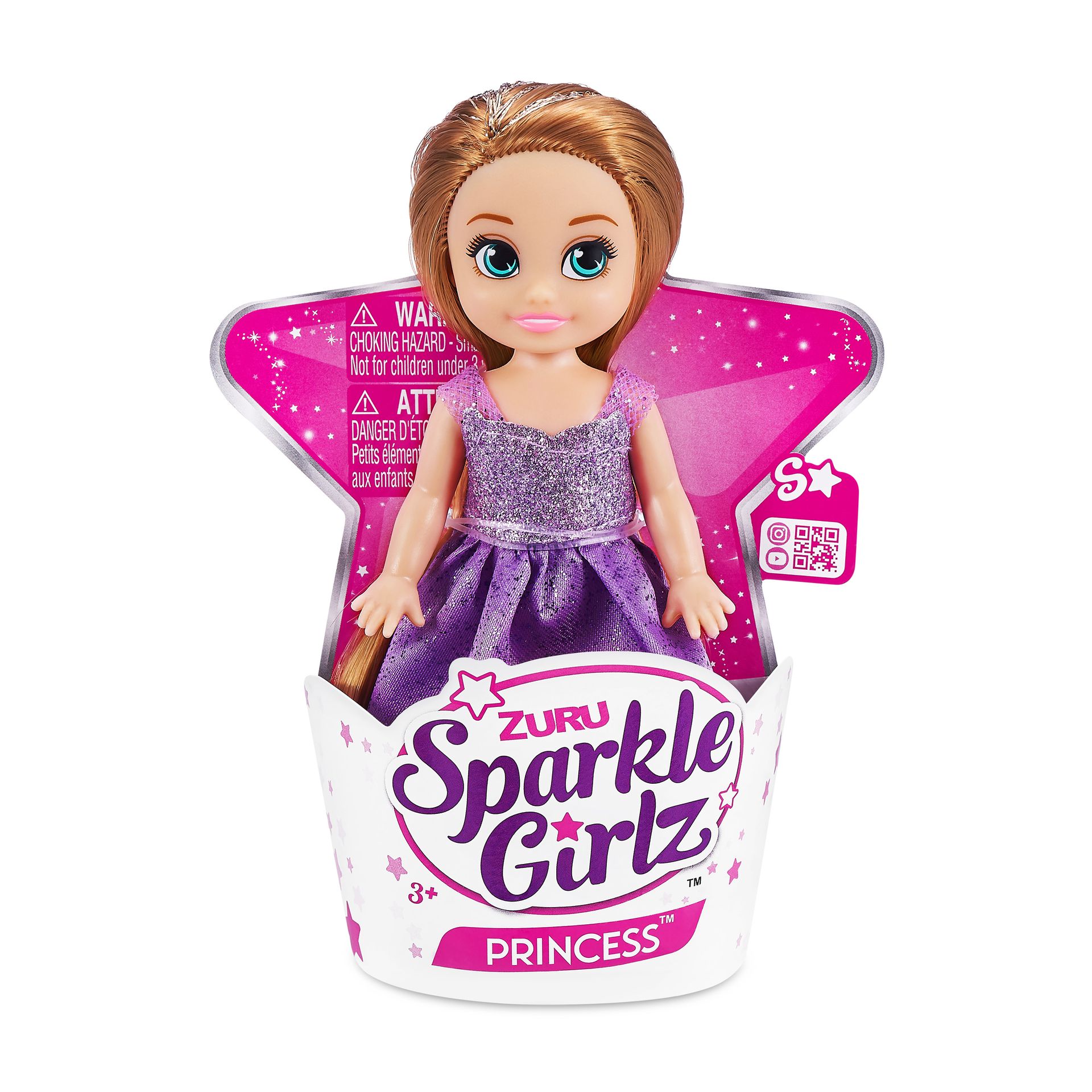 Zuru Sparkle Girlz Cupcake Princess Docka - 2
