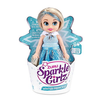Zuru Sparkle Girlz Cupcake Winter Princess Docka