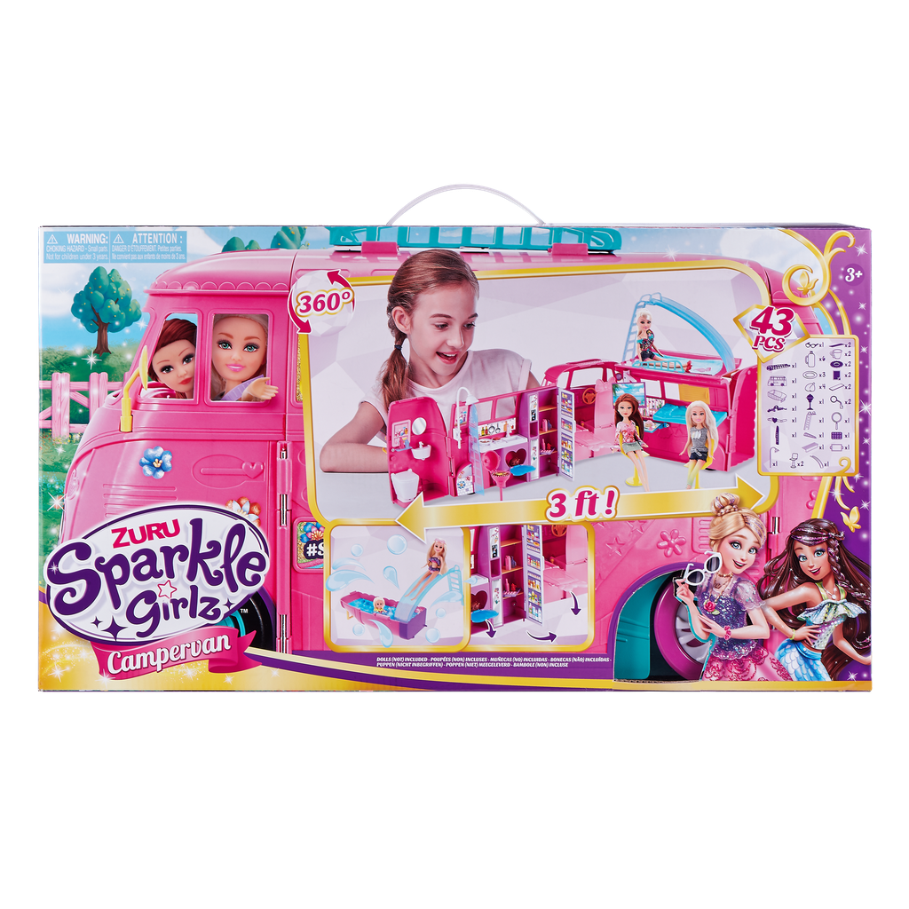 Zuru Sparkle Girlz Retro Campervan Toysforever