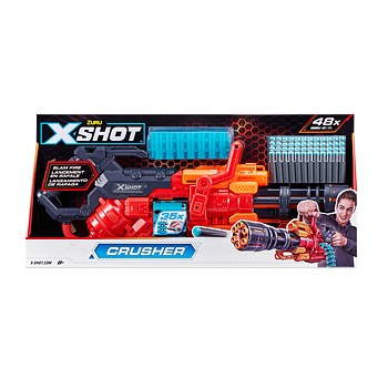 Zuru X-Shot Excel Crusher Foam Dart Blaster inkl. 48 Pilar