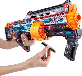 Zuru X-Shot Skins Last Stand Dart Blaster med 16 Pilar, Warzone
