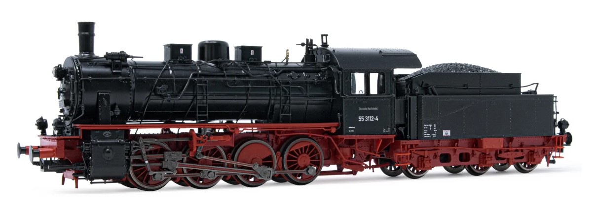 Ånglok BR 55.25, svart utförande