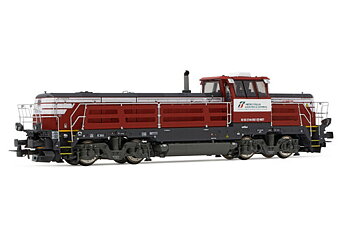 Mercitalia Shunting & Terminal, Effishunter 1000 red/grey livery with white stripes, DCC Sound
