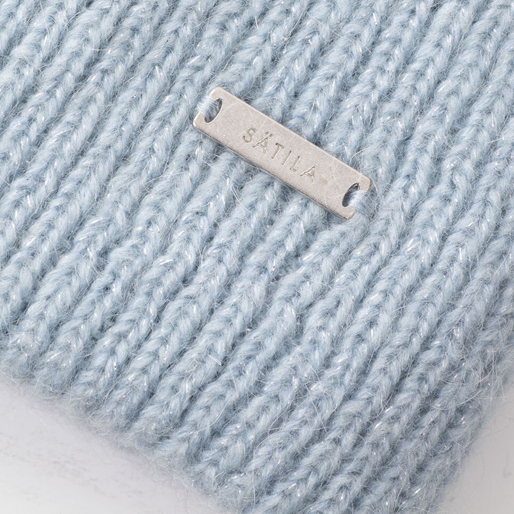 Holma Soft Blue  stickad mössa från Sätila - 2