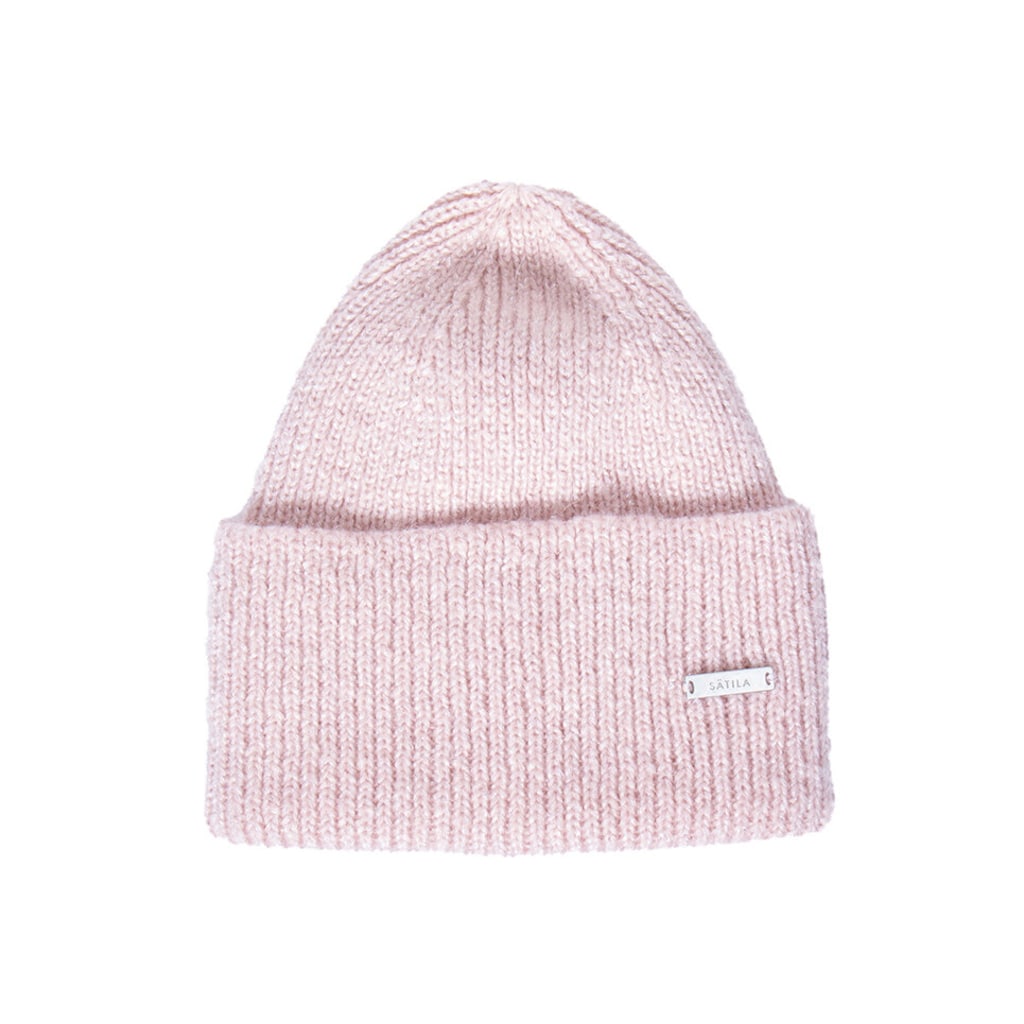 Holma Soft Pink  stickad mössa från Sätila