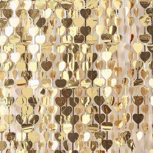 Backdrop Guld Hjärtan - 2