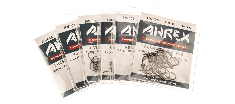 Ahrex FW505 - Short Shank Dry Barbless - 2