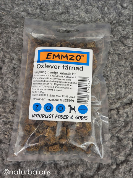 TORKAD OXLEVER 100 gram påse - 2