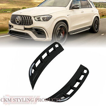 1. ckm Front Bumper Flaps Side Fins  for SUV/Coupé 