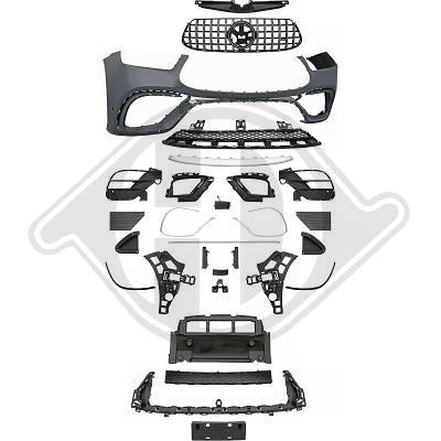 1. ckm GLE63 look front kit  - 3