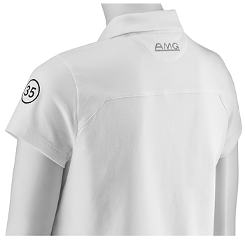 Meercedes-AMG Poloshirt Damen weiß