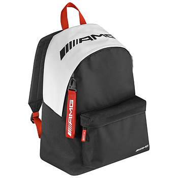 AMG backpack black / white / red