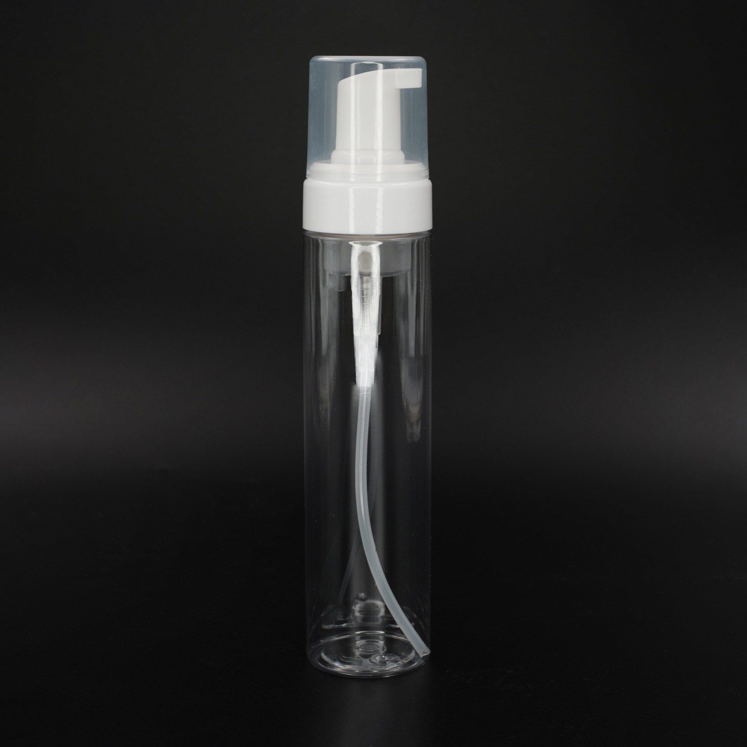 foam bottle clear