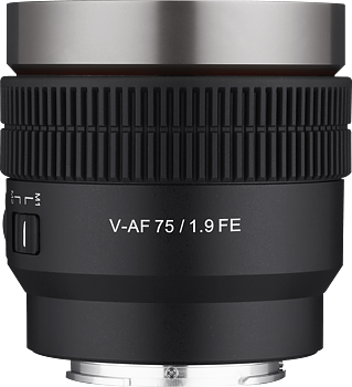 SAMYANG  V-AF 75mm T1.9 Sony FE