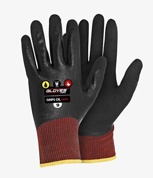 Gloves 5696 Grips Oil Max