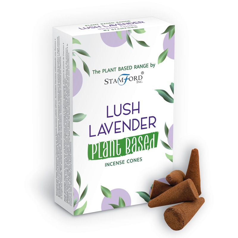 Stamford Växtbaserade Rökelsekoner - Lush Lavender