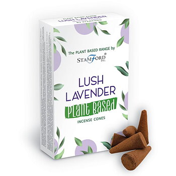 Stamford Växtbaserade Rökelsekoner - Lush Lavender