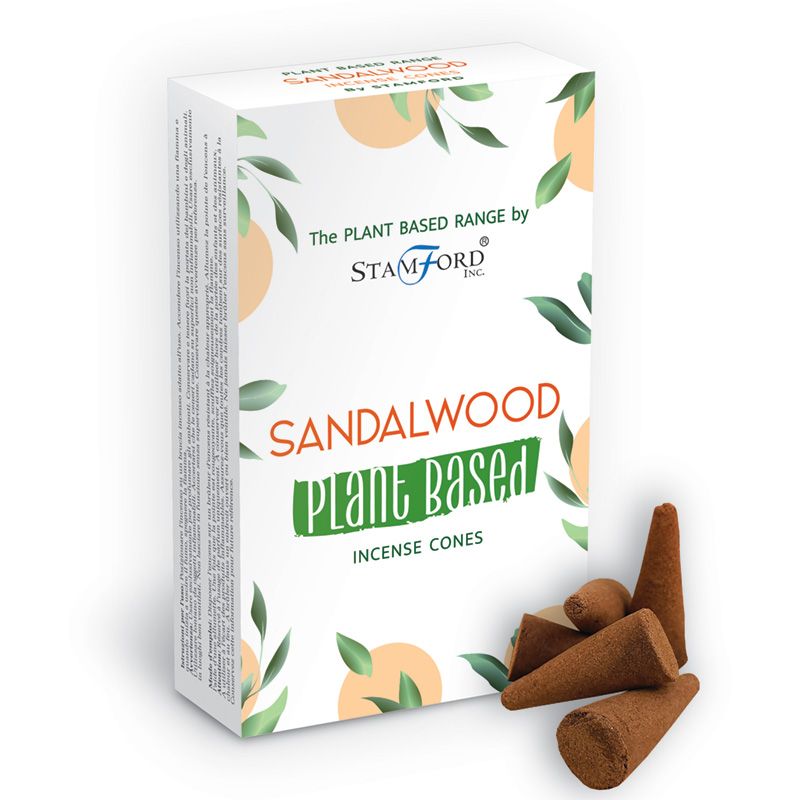 Stamford Växtbaserade Rökelsekoner - Sandalwood
