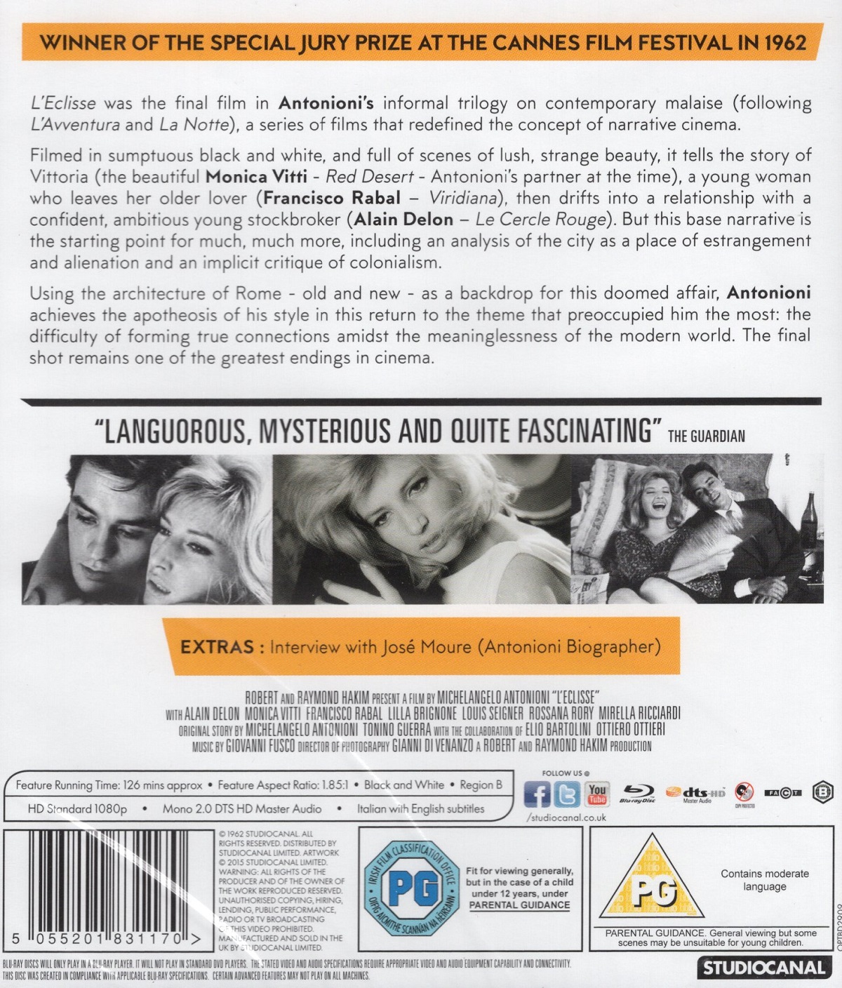 L'Eclisse (ej svensk text) (Blu-ray) - 2